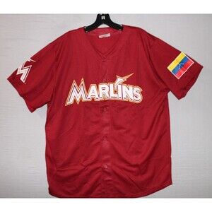 Miami Marlins Venezuela Heritage Day Jersey SGA Martin Prado #14 Baseball XLarge